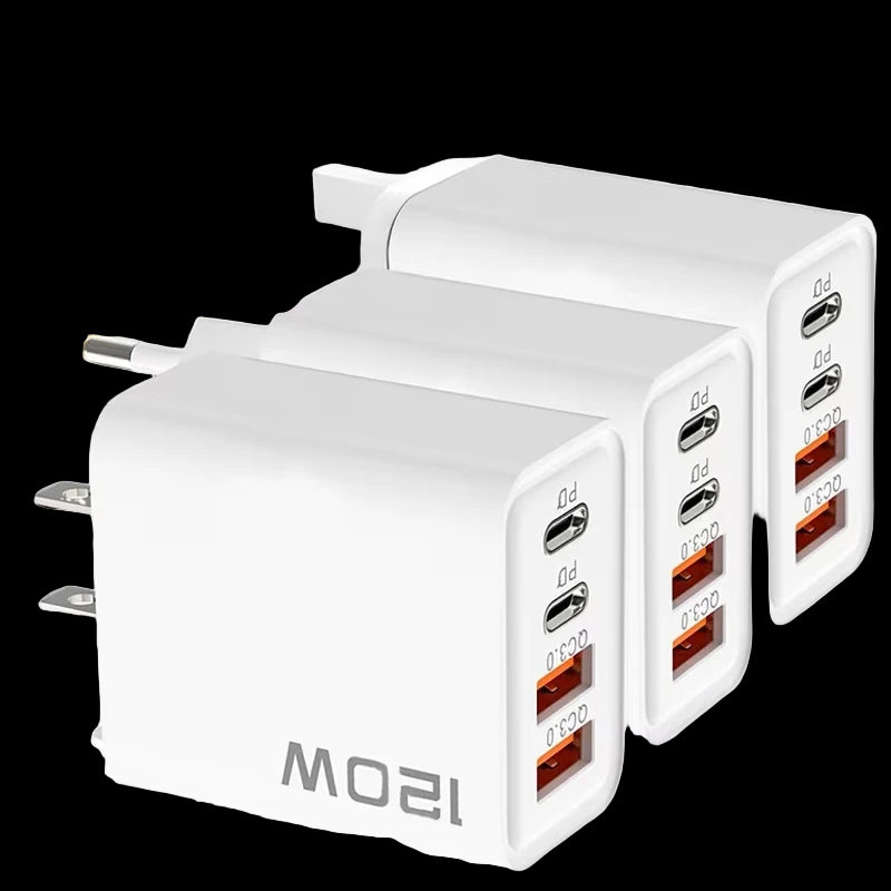 Carregador USB/tipo-C 120W