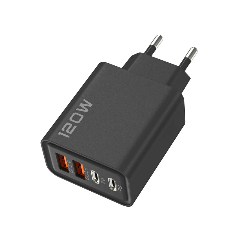 Carregador USB/tipo-C 120W