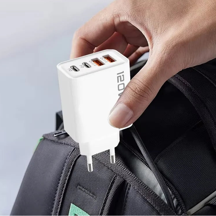 Carregador USB/tipo-C 120W