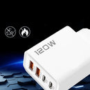 Carregador USB/tipo-C 120W